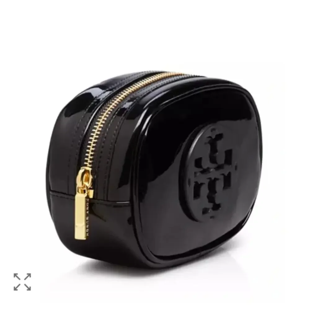 Tory Burch Small Patent Cosmetics Case